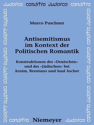 cover image of Antisemitismus im Kontext der Politischen Romantik